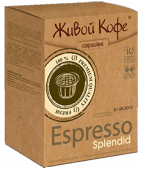 Живой кофе Espresso Splendid(10 шт.) кофе в капсулах для кофемашин Nespresso